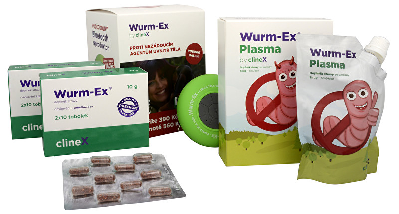 JRP Enterprise Wurm Ex 2 x 20 tbl. + Wurm Ex Plasma 100 ml