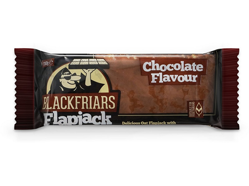 Zobrazit detail výrobku Blackfriars Flapjack 110 g, čokoláda Zobrazit detail výrobku Blackfriars Flapjack 110 g, čokoláda