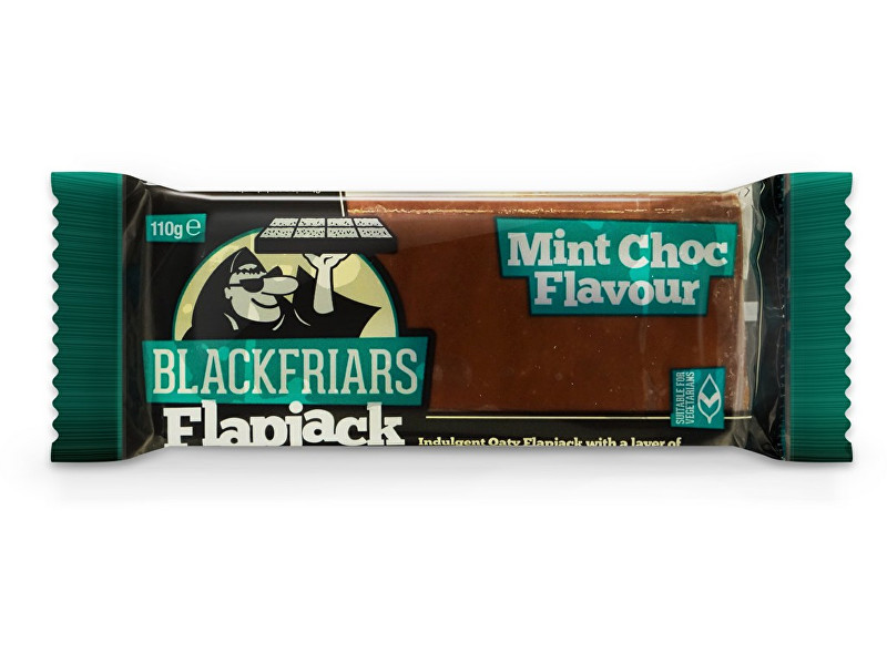 Blackfriars Flapjack 110 g, máta a čokoláda