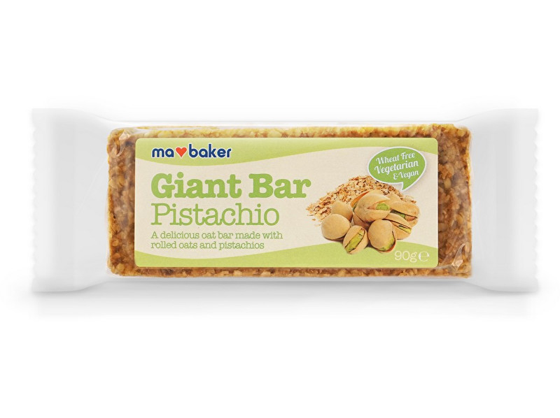 Zobrazit detail výrobku Ma Baker Giant Bar 90 g pistácie Zobrazit detail výrobku Ma Baker Giant Bar 90 g pistácie