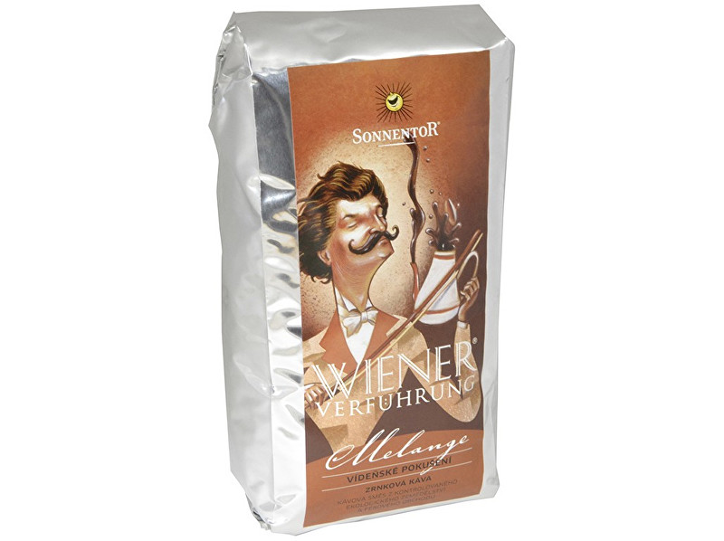 Zobrazit detail výrobku Sonnentor Bio Káva vídeňské pokušení Melange 500 g - mletá Zobrazit detail výrobku Sonnentor Bio Káva vídeňské pokušení Melange 500 g - mletá