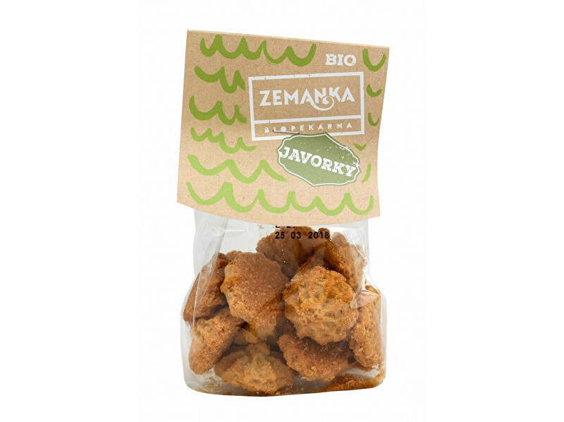 Zobrazit detail výrobku Biopekárna Zemanka Bio Javorky 100 g Zobrazit detail výrobku Biopekárna Zemanka Bio Javorky 100 g