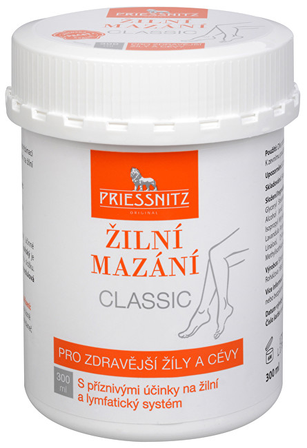 Simply You Priessnitz Žilní mazání Classic 300 ml