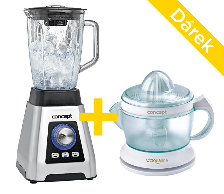 Zobrazit detail výrobku Concept Smoothie mixér 1,5 l PERFECT ICE CRUSH SM-3410 Zobrazit detail výrobku Concept Smoothie mixér 1,5 l PERFECT ICE CRUSH SM-3410