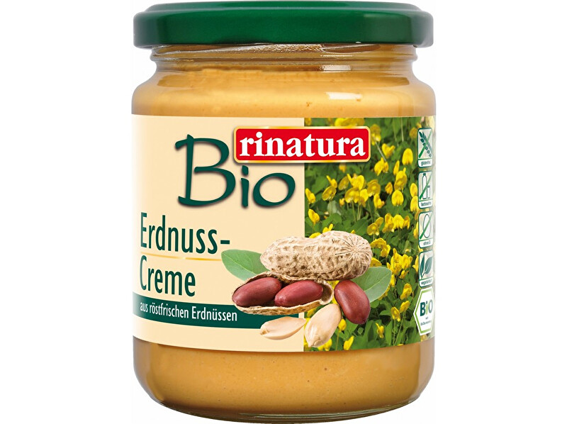 Zobrazit detail výrobku Rinatura Bio Arašídový krém 250 g sklo Zobrazit detail výrobku Rinatura Bio Arašídový krém 250 g sklo