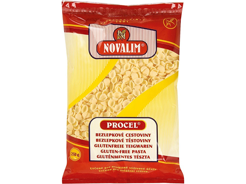 Zobrazit detail výrobku Novalim Bezlepkové těstoviny PROCEL mušle 250g Zobrazit detail výrobku Novalim Bezlepkové těstoviny PROCEL mušle 250g