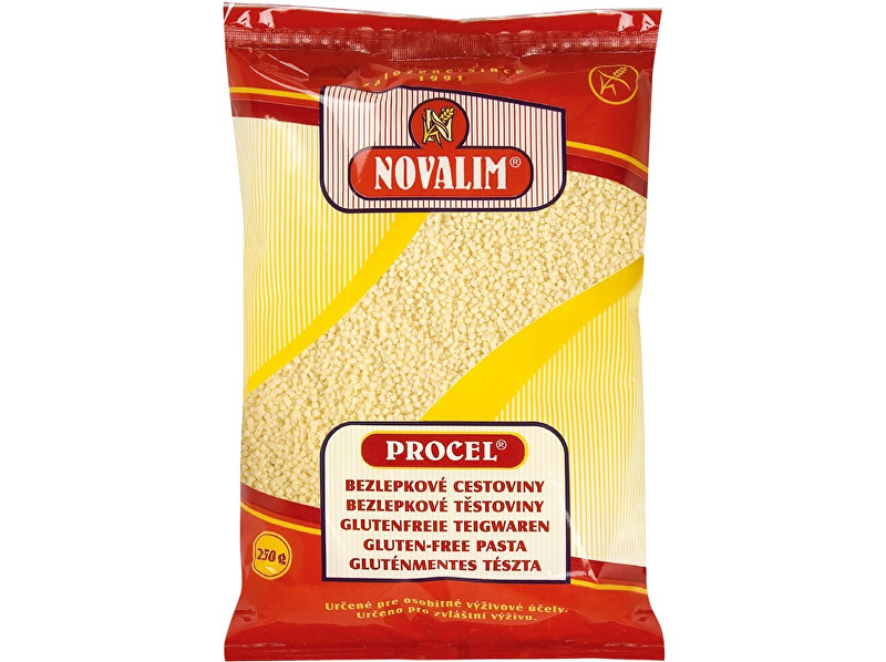 Zobrazit detail výrobku Novalim Bezlepkové těstoviny PROCEL tarhoňa 250g Zobrazit detail výrobku Novalim Bezlepkové těstoviny PROCEL tarhoňa 250g