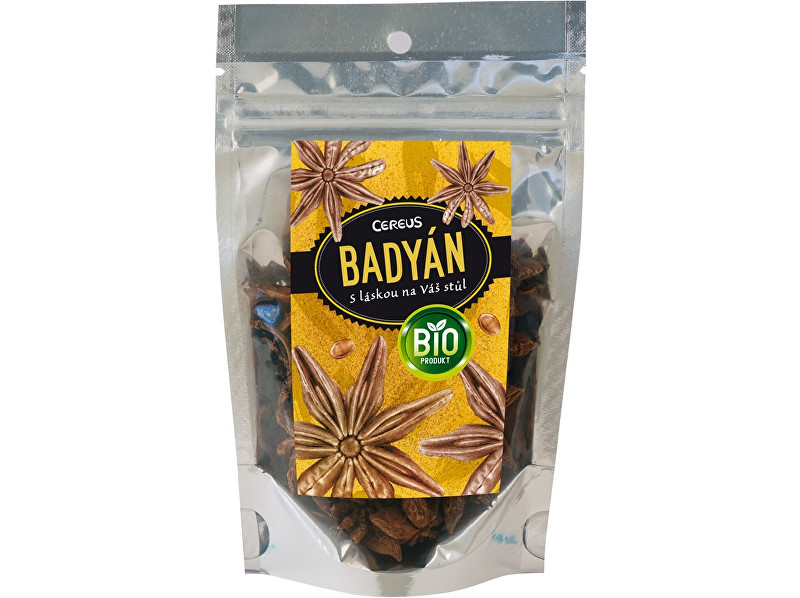 Zobrazit detail výrobku Cereus Bio Badyán celý 20g Zobrazit detail výrobku Cereus Bio Badyán celý 20g