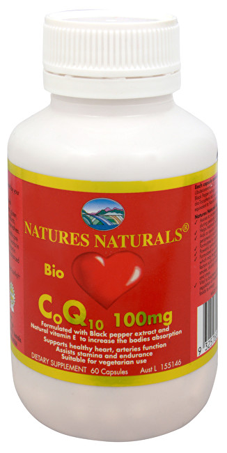 Australian Remedy Bio CoQ10 100 mg 60 kapslí
