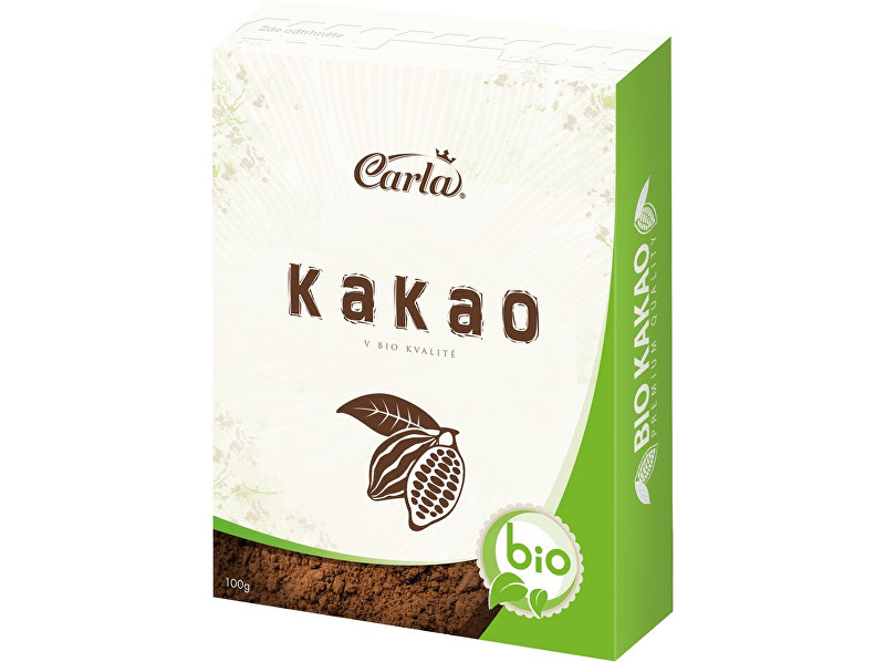 Zobrazit detail výrobku Carla Bio Kakao na pečení - krabička 100g Zobrazit detail výrobku Carla Bio Kakao na pečení - krabička 100g