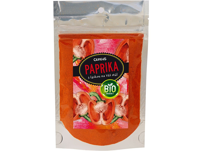 Zobrazit detail výrobku Cereus Bio Paprika sladká mletá 40g Zobrazit detail výrobku Cereus Bio Paprika sladká mletá 40g