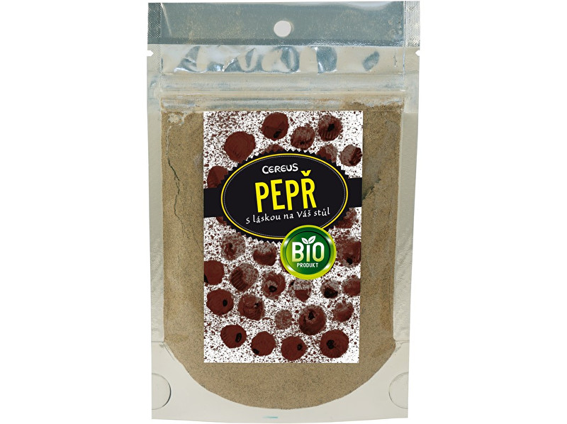 Zobrazit detail výrobku Cereus Bio Pepř černý mletý 30g Zobrazit detail výrobku Cereus Bio Pepř černý mletý 30g