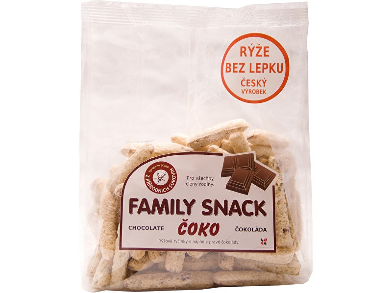 Zobrazit detail výrobku Family snack Family snack Čoko 165g Zobrazit detail výrobku Family snack Family snack Čoko 165g