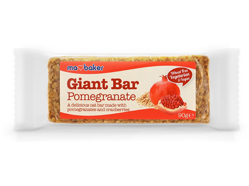 Zobrazit detail výrobku Ma Baker Giant Bar 90 g granátové jablko Zobrazit detail výrobku Ma Baker Giant Bar 90 g granátové jablko