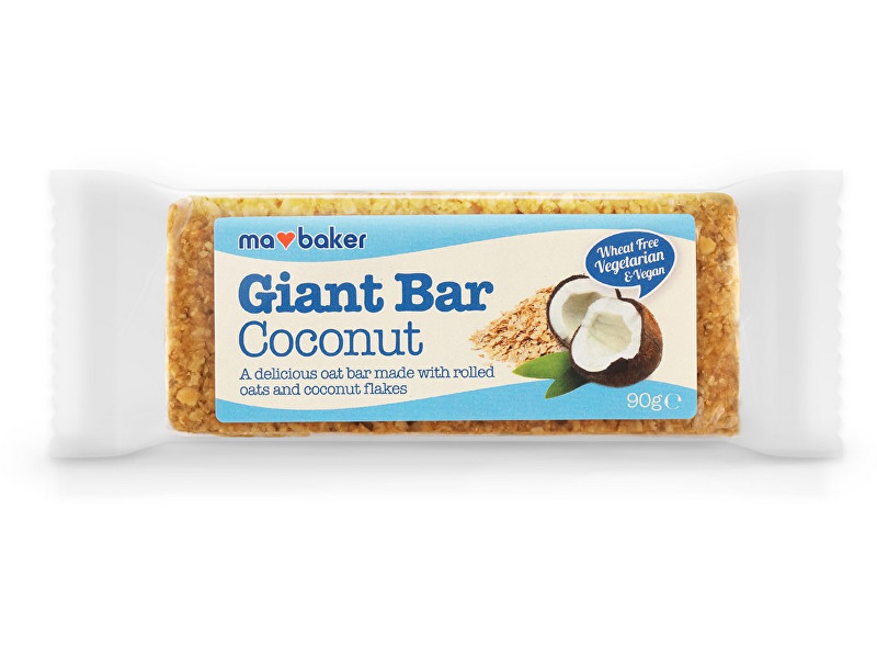Zobrazit detail výrobku Ma Baker Giant Bar 90 g kokos Zobrazit detail výrobku Ma Baker Giant Bar 90 g kokos