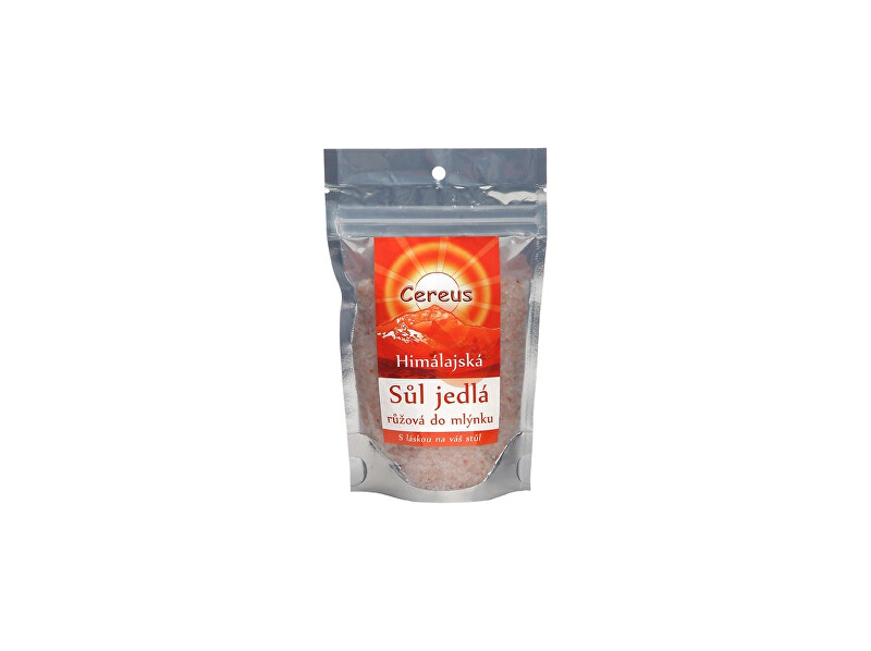 Zobrazit detail výrobku Cereus Himalájská sůl růžová- do mlýnku hrubá 200g Zobrazit detail výrobku Cereus Himalájská sůl růžová- do mlýnku hrubá 200g