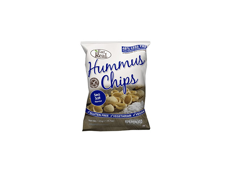 Zobrazit detail výrobku EatReal Hummus chipsy – s mořskou solí 45g Zobrazit detail výrobku EatReal Hummus chipsy – s mořskou solí 45g