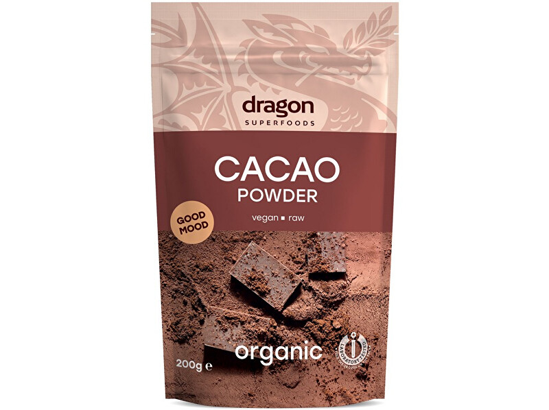 Dragon superfoods Bio Kakao nepražené prášek 200g
