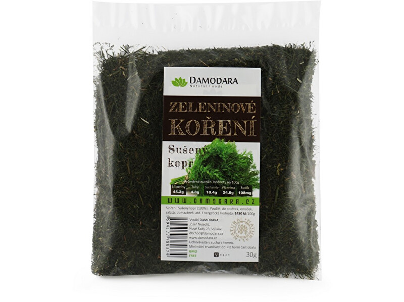 Zobrazit detail výrobku Damodara Kopr 30g Zobrazit detail výrobku Damodara Kopr 30g
