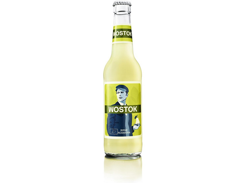 WOSTOK Limonáda Bio Wostok hruška a rozmarýn 0,33l