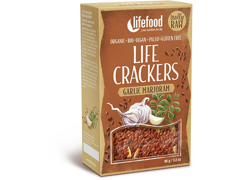 Lifefood Bio Life Crackers á la bramborák RAW 90g