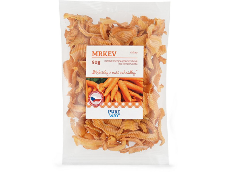 Zobrazit detail výrobku Pure Way Mrkev - chipsy 50g Zobrazit detail výrobku Pure Way Mrkev - chipsy 50g