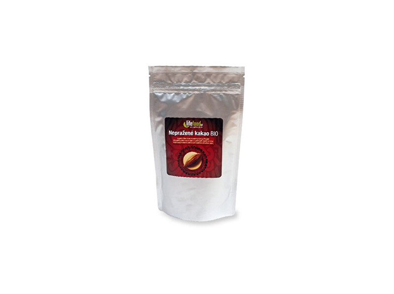 Zobrazit detail výrobku Lifefood Bio Nepražené kakao 150g RAW Zobrazit detail výrobku Lifefood Bio Nepražené kakao 150g RAW