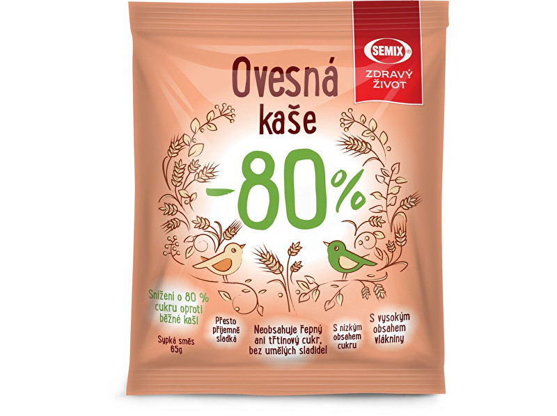 Zobrazit detail výrobku Semix Ovesná kaše -80% 65 g Zobrazit detail výrobku Semix Ovesná kaše -80% 65 g