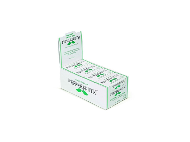 Peppersmith Peppersmith žvýkačka - Máta kartonové balení 12ks