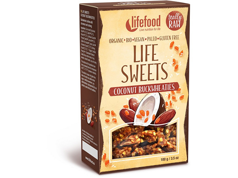 Lifefood Bio Life sweets pohánky kokosové 100g