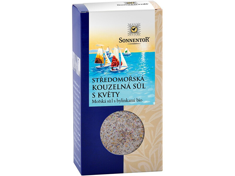 Zobrazit detail výrobku Sonnentor Bio Středomořská kouzelná sůl s květy 120g Zobrazit detail výrobku Sonnentor Bio Středomořská kouzelná sůl s květy 120g