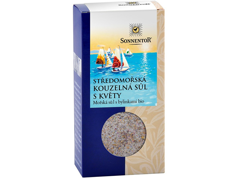 Sonnentor Bio Středomořská kouzelná sůl s květy 120g