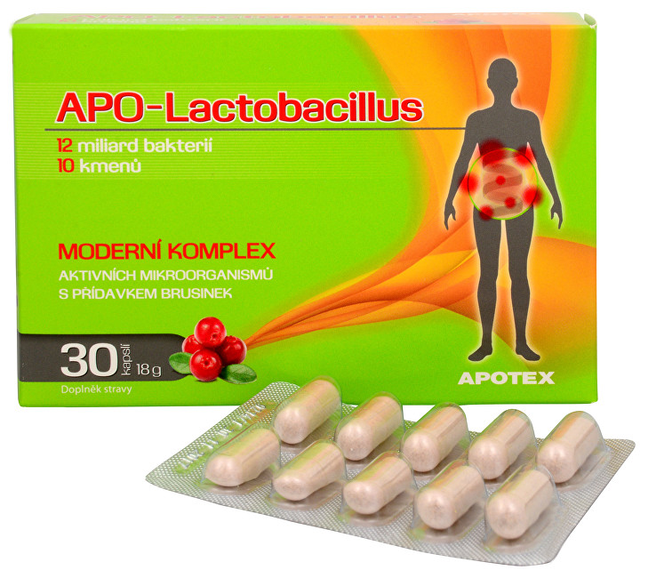 Apotex APO-Lactobacillus 30 kapslí