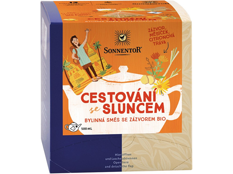 Sonnentor Bio Cestování za sluncem 12x3g