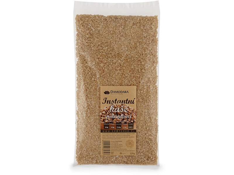 Zobrazit detail výrobku Damodara Instantní kaše pohanková 120g Zobrazit detail výrobku Damodara Instantní kaše pohanková 120g