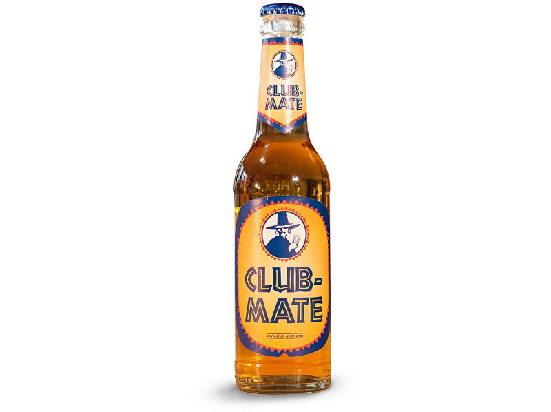 Zobrazit detail výrobku Club-Mate Limonáda Club-Mate 0,33l Zobrazit detail výrobku Club-Mate Limonáda Club-Mate 0,33l