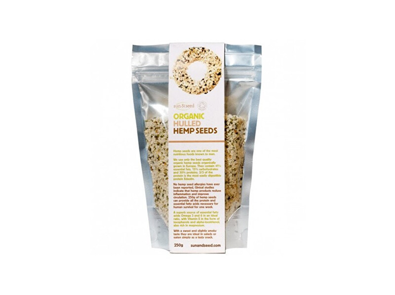 Zobrazit detail výrobku Sun and Seed Bio Loupaná konopná semínka raw 250g Zobrazit detail výrobku Sun and Seed Bio Loupaná konopná semínka raw 250g
