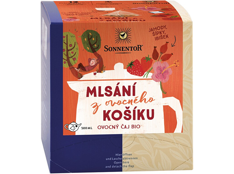 Zobrazit detail výrobku Sonnentor Bio Mlsání z ovocného košíku 12x3g Zobrazit detail výrobku Sonnentor Bio Mlsání z ovocného košíku 12x3g