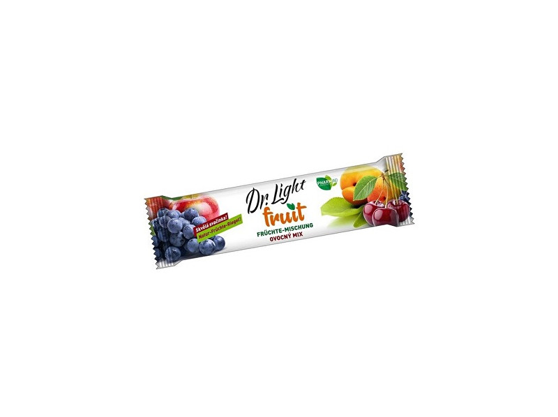 Zobrazit detail výrobku Dr. Light Tyčinka ovocná Dr.Light Fruit Ovocný mix 30g Zobrazit detail výrobku Dr. Light Tyčinka ovocná Dr.Light Fruit Ovocný mix 30g