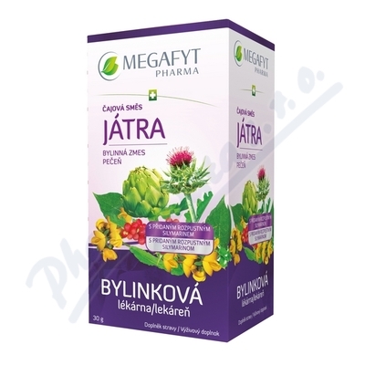 MEGAFYT PHARMA S.R.O. , VRANÉ NAD VLTAVOU Megafyt Bylinková lékárna Čaj.směs Játra 20x1.5g