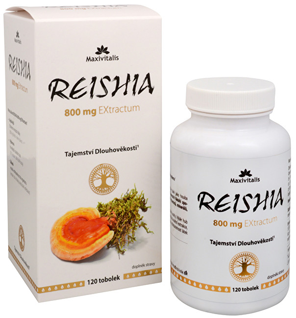Maxivitalis REISHIA 800 mg EXtractum 120 tob.