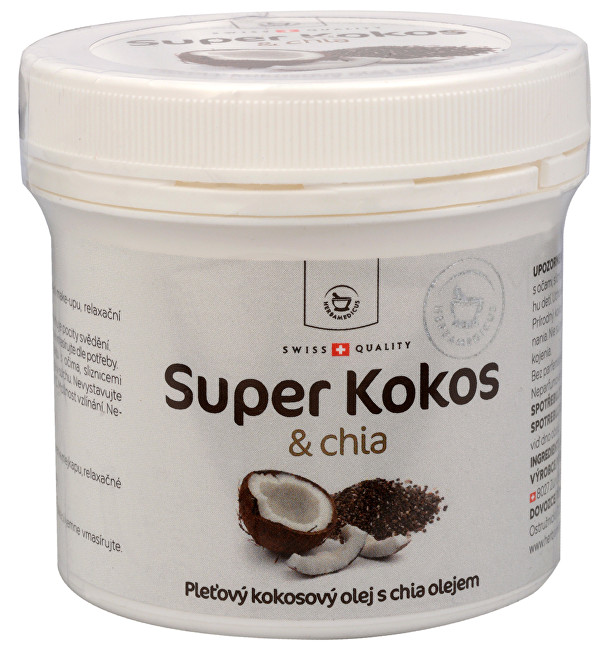 Herbamedicus Super Kokos & chia - pleťový olej 150 ml