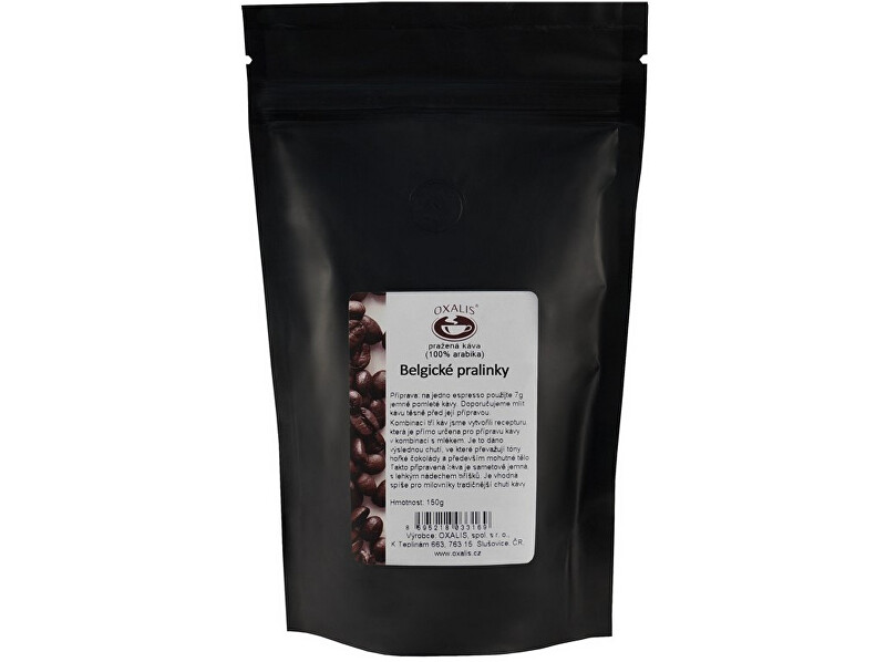 Zobrazit detail výrobku OXALIS Belgické pralinky bez kofeinu 150 g Zobrazit detail výrobku OXALIS Belgické pralinky bez kofeinu 150 g
