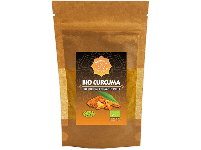 Zobrazit detail výrobku Altevita Bio kurkuma 60g prášek Zobrazit detail výrobku Altevita Bio kurkuma 60g prášek