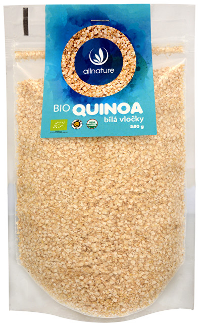 Allnature BIO Quinoa bílá vločky 250 g