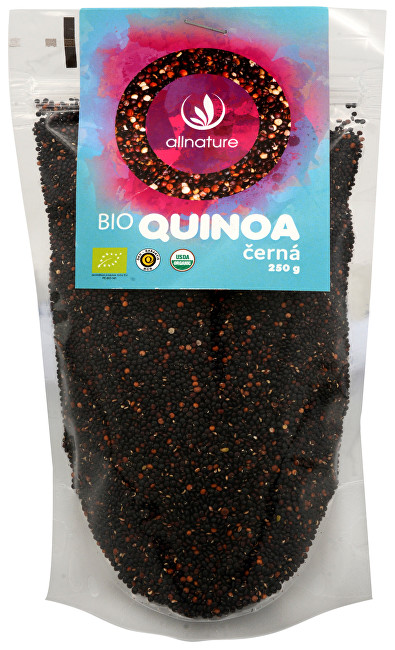 Zobrazit detail výrobku Allnature BIO Quinoa černá 250 g Zobrazit detail výrobku Allnature BIO Quinoa černá 250 g