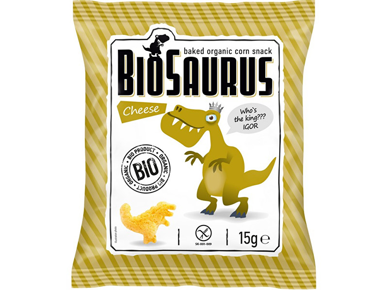 Zobrazit detail výrobku Biosaurus Bio křupky se sýrem 15g Zobrazit detail výrobku Biosaurus Bio křupky se sýrem 15g