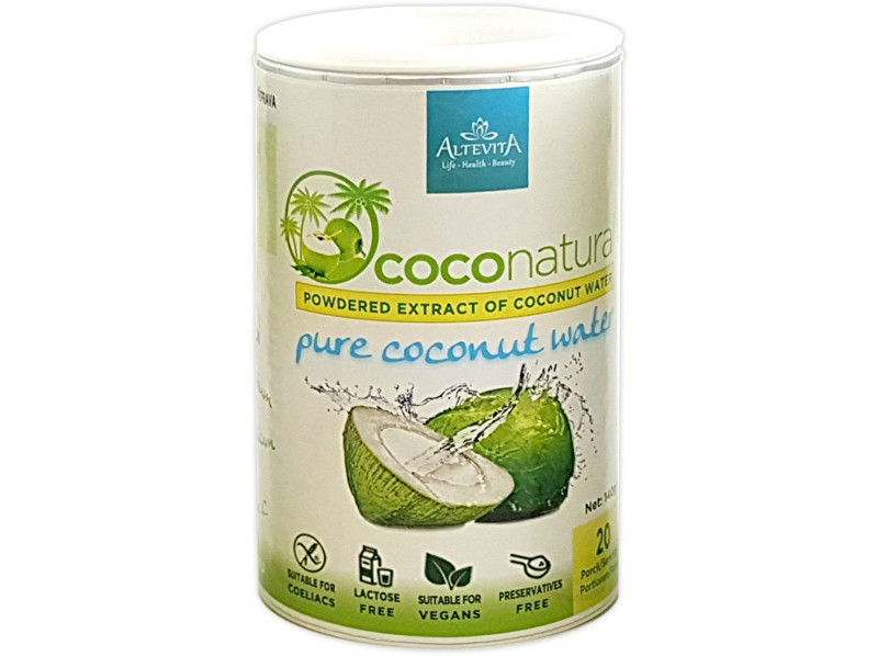 Altevita Coco natural čistá kokosová voda 140g