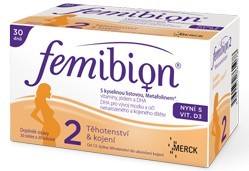 FEMIBION Femibion 2 s vitamínem D3 30 tbl. + 30 tob.