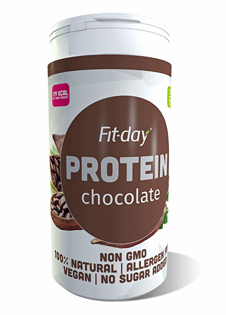 FIT-DAY FIT-DAY Plant based protein Chocolate 600 g